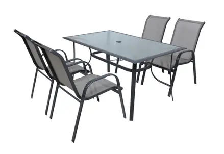 Zostava záhradného nábytku SOFIA SET 4 hliníkové