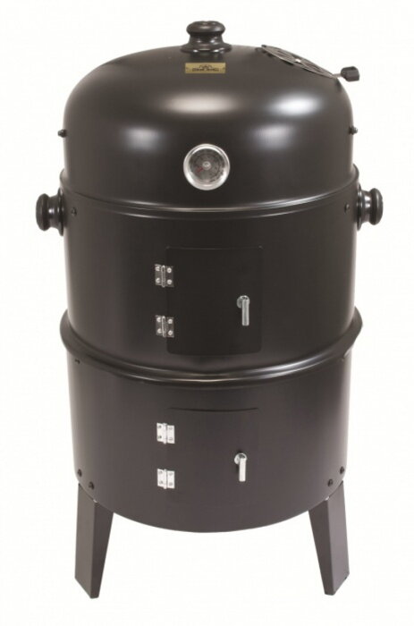 KING GRILL SMOKER - Trojdielny gril 