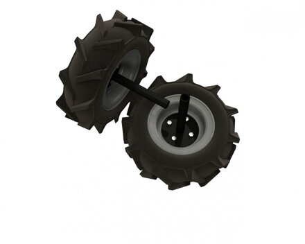 HECHT 8001017 - Pomocné kolesá 12" - 2 kusy pre Hecht785